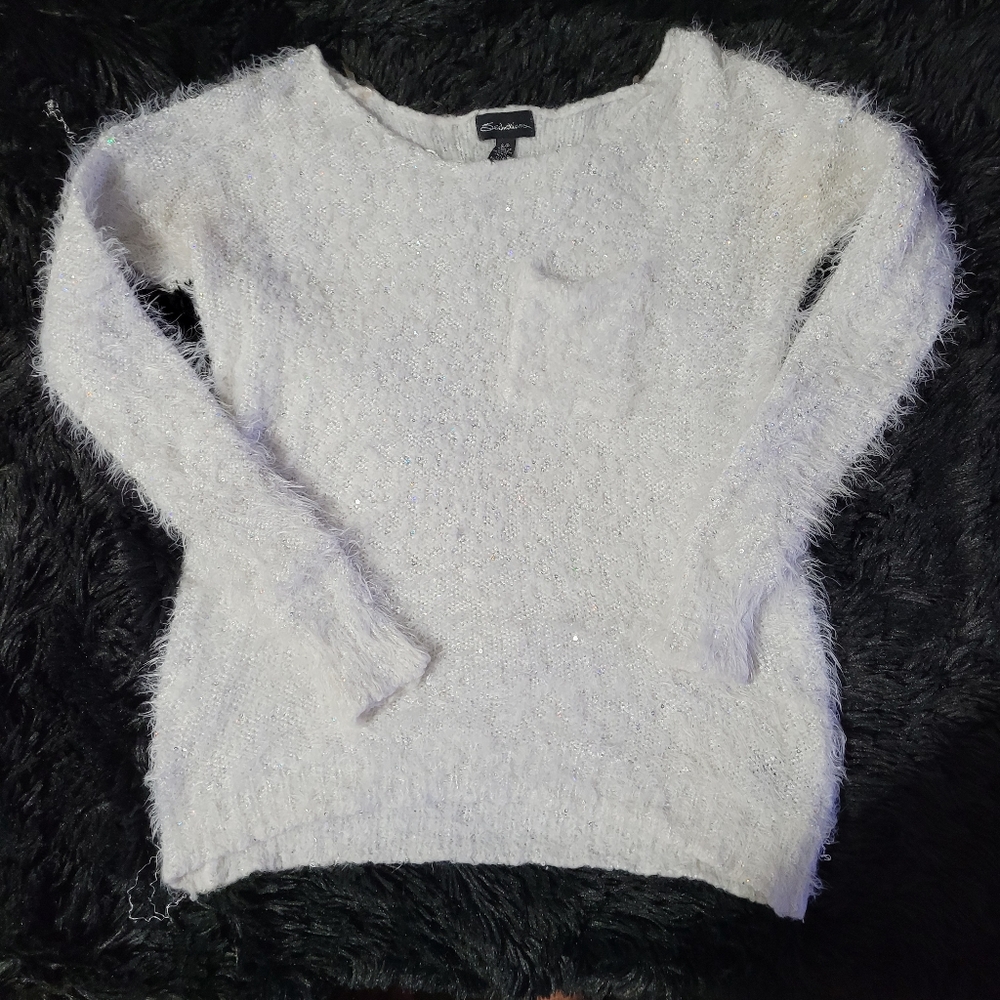 Seduction plush knit sweater Sz small